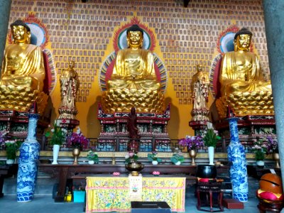 Statues of Buddha, Multi-Buddha Hall (Wanfo Hall), Miyin Temple photo