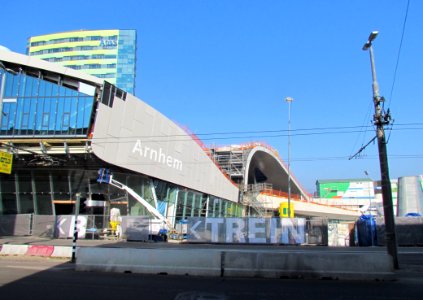 Station Arnhem bouw 2015 (3) photo