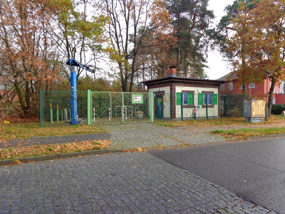 Station der Wasserbetriebe Hämmerlingstr 1 in Berlin-Koepenick