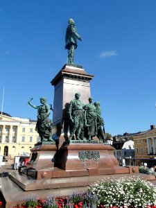 Statue of Alexander II in Helsinki - DSC05246