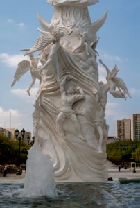 Statue in honor of Our Lady of Chiquinquirá 2