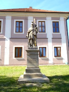 Statue of st. Florian, Dolní Újezd, Svitavy