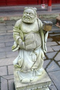 Statue - Qingyang Gong - Chengdu, China - DSC04104