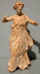 Statuette of a Dancing Woman, Greece, 4th century BCE, terracotta, HAA photo