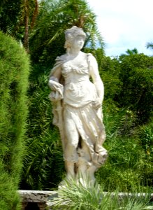 Statue - Vizcaya Museum and Gardens - Miami, Florida - DSC08740