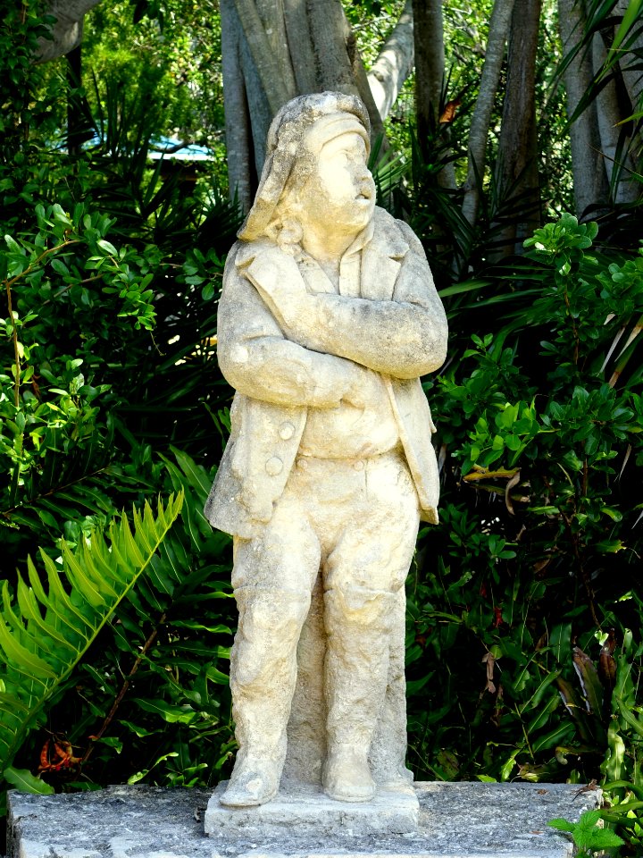 Statue - Vizcaya Museum and Gardens - Miami, Florida - DSC08745