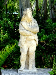 Statue - Vizcaya Museum and Gardens - Miami, Florida - DSC08745