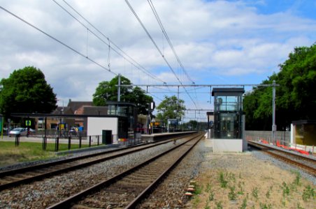 Station Wierden, oostzijde