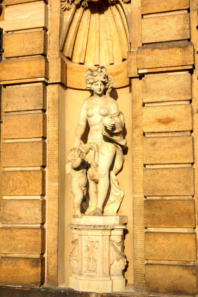 Statue at the Palais im Großen Garten - Dresden, Germany - DSC09044 photo