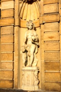 Statue at the Palais im Großen Garten - Dresden, Germany - DSC09044