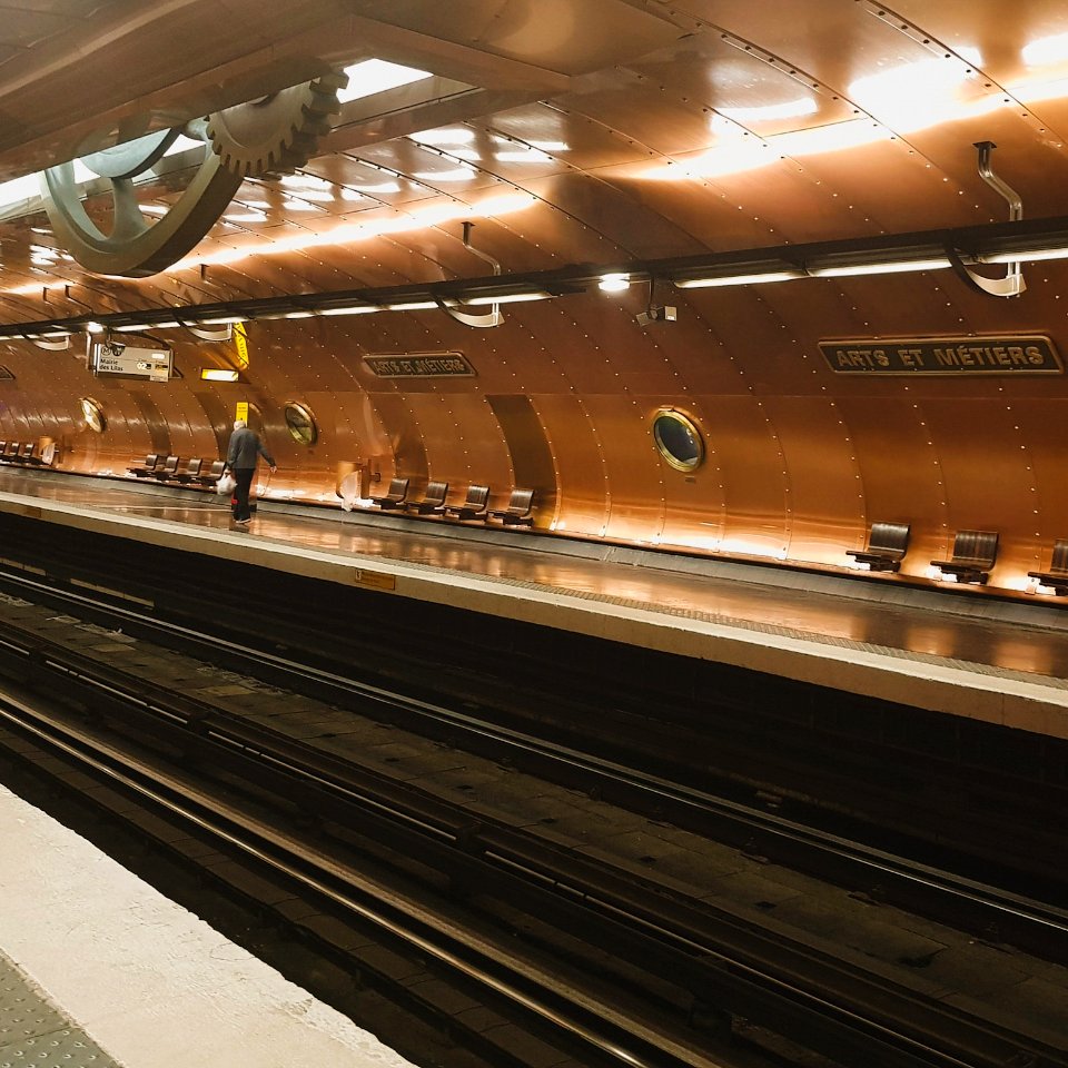 Station de métro arts et métiers 