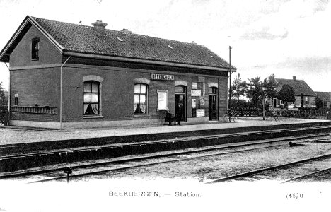 Station Beekbergen; circa 1905