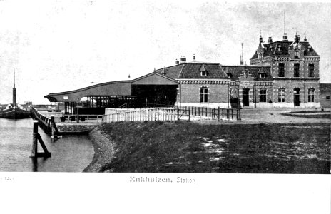 Station Enkhuizen; circa 1900