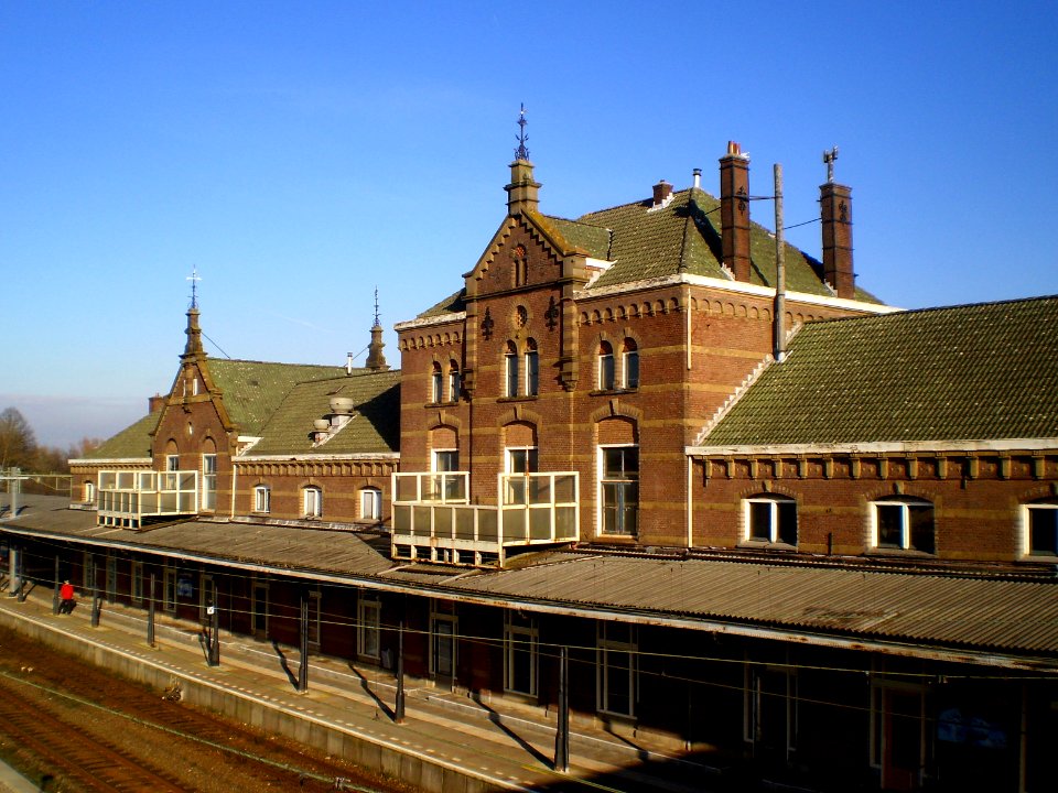 Station Geldermalsen westzijde, januari 2013