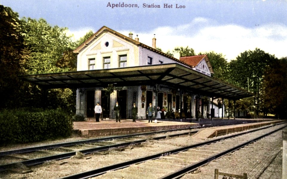 Station Apeldoorn Het Loo; circa 1910