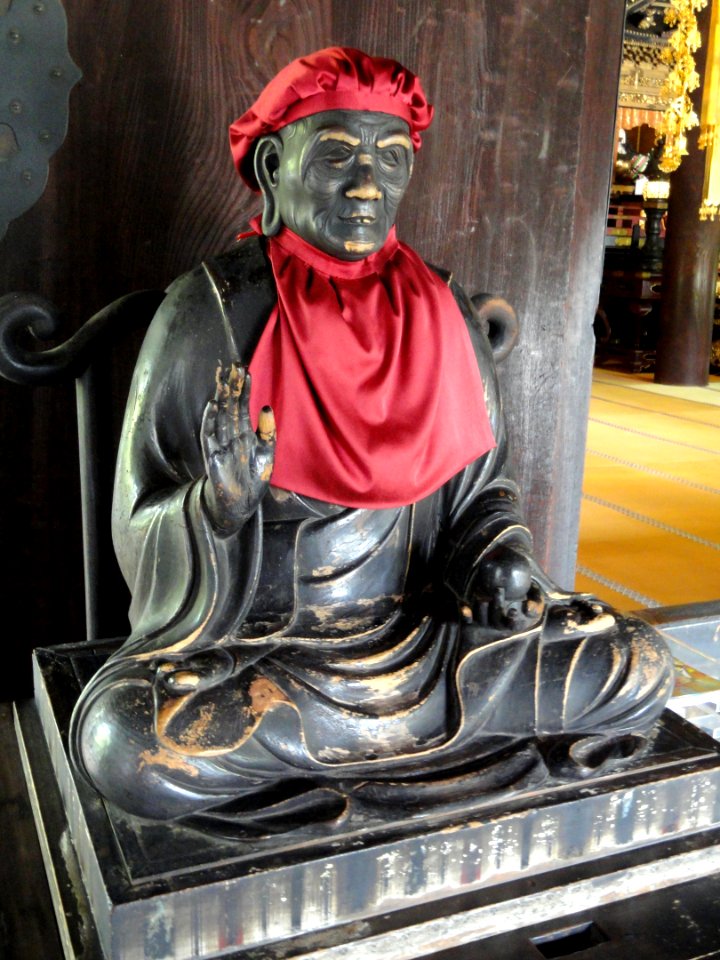 Statue - Hyakumanben chion-ji - Kyoto - DSC06553