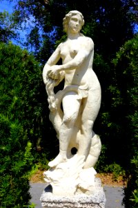 Statue - Vizcaya Museum and Gardens - Miami, Florida - DSC08639