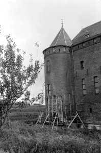 Steigers bij het Muiderslot, Bestanddeelnr 913-0883