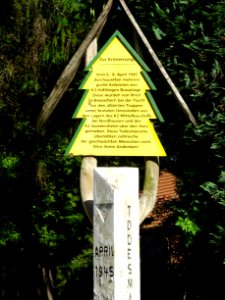 Stele zum Gedenken an Todesmärsche Braunlage2