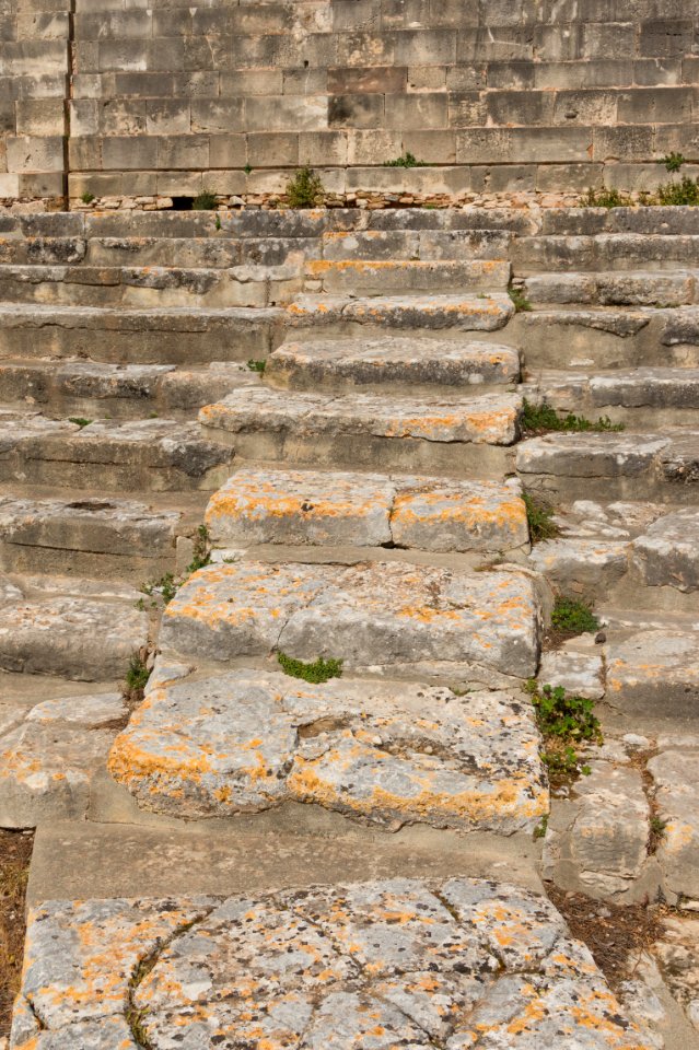 Steps theatral area Phaistos