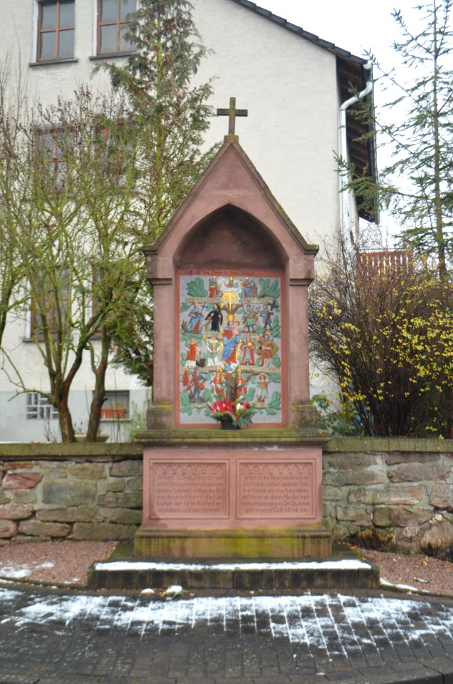 Steinbach (Burghaun), Heiligenstock Burghauner Straße - Hünfelder Straße