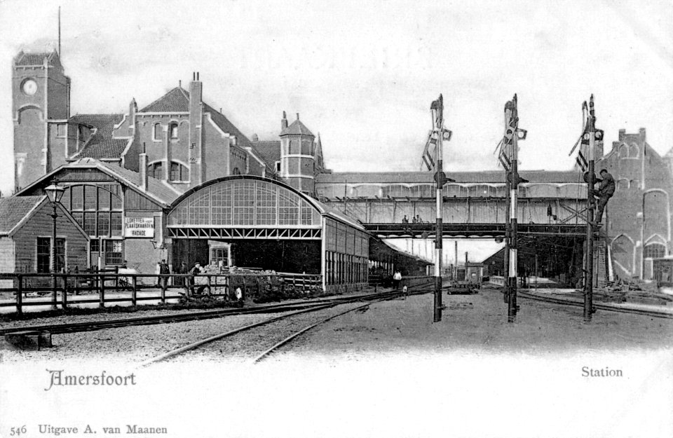 Station Amersfoort; circa 1900