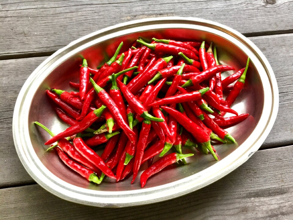 Cayenne pepper claw of hawk kitchen garden