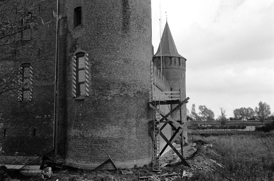 Steigers bij het Muiderslot, Bestanddeelnr 913-0882