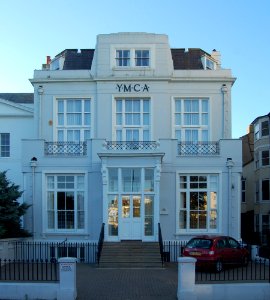 Steine House (YMCA Building), 55 Old Steine, Brighton (NHLE Code 1380672) (September 2018)