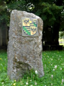 Stein im Kinderdorf Dittrichshütte
