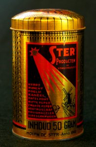 Ster specerijen, Molen De Ster, blikje, foto5