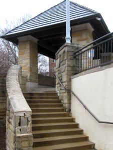 Steps from Alfred Street to Clearview Common, Mt. Lebanon, 2021-03-11