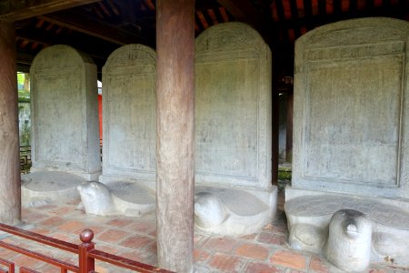 Stelae of Doctors - Temple of Literature, Hanoi - DSC04574