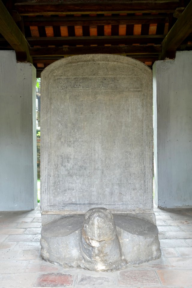 Stelae of Doctors - Temple of Literature, Hanoi - DSC04569
