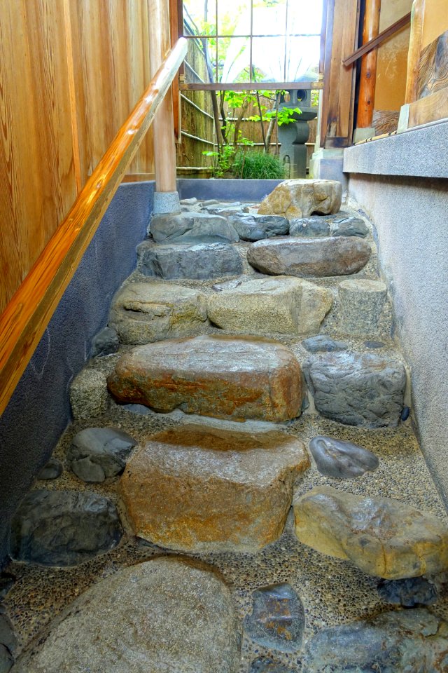 Steps - Nomura Samurai Family Residence - Nagamachi - Kanazawa, Japan - DSC00457