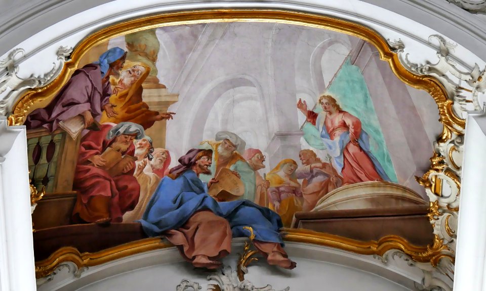 SteinbachEmporenfreskoChristusLehrtImTempelH1b