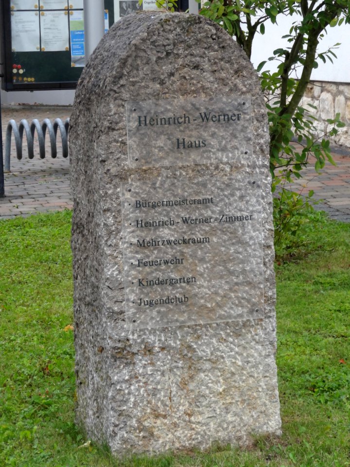 Stein Heinrich Werner Haus Kirchohmfeld