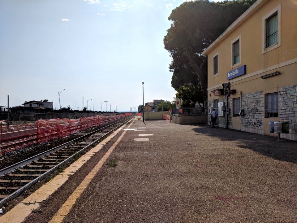 Stazione botricello binari