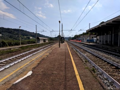 Stazione mileto binari
