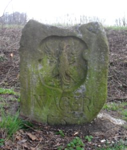 Steinhorst-Grenzstein 40-Rietberger Seite