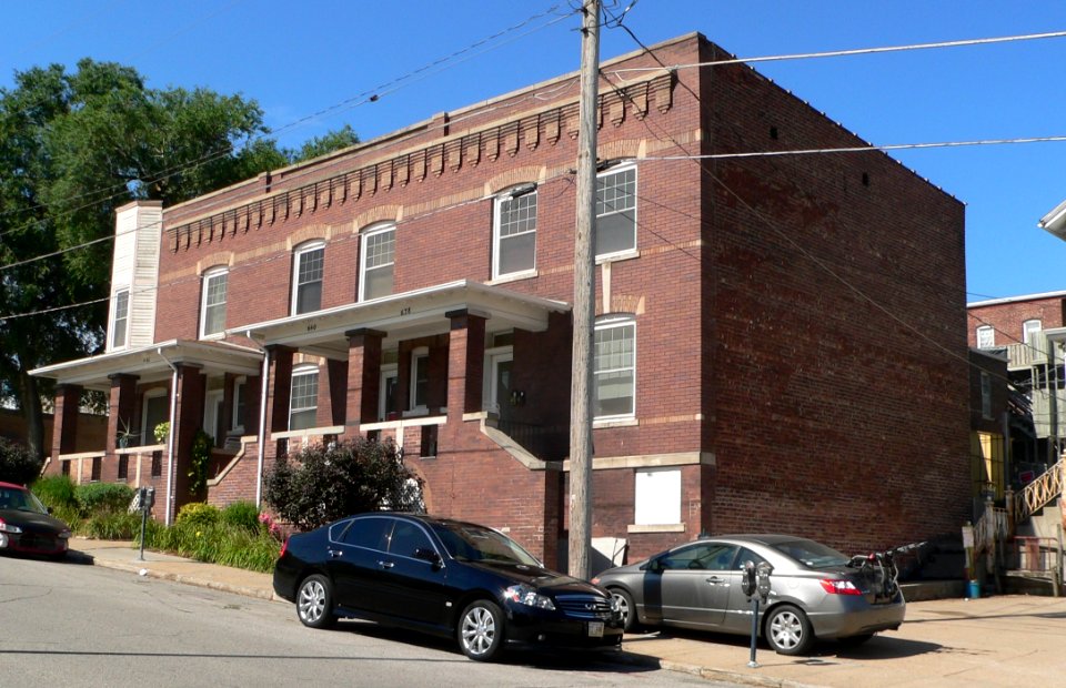 Steiner Rowhouse No. 1 (Omaha) from NE 2