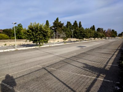 Stazione saline parcheggio