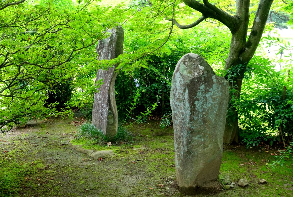 Steles - Motsuji, Hiraizumi, Iwate - DSC04541