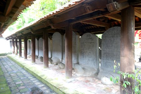Stelae of Doctors - Temple of Literature, Hanoi - DSC04678