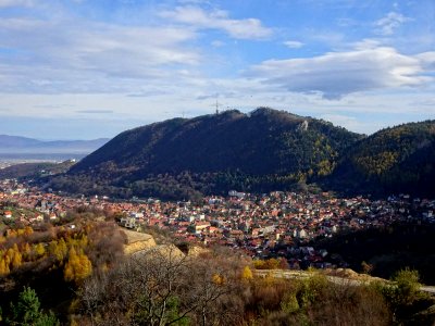 Stejerisul Mare near Brasov, city