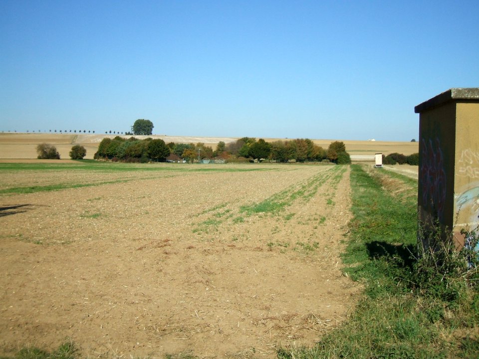 Steinlachsgraben OVAG Blick Kläranlage