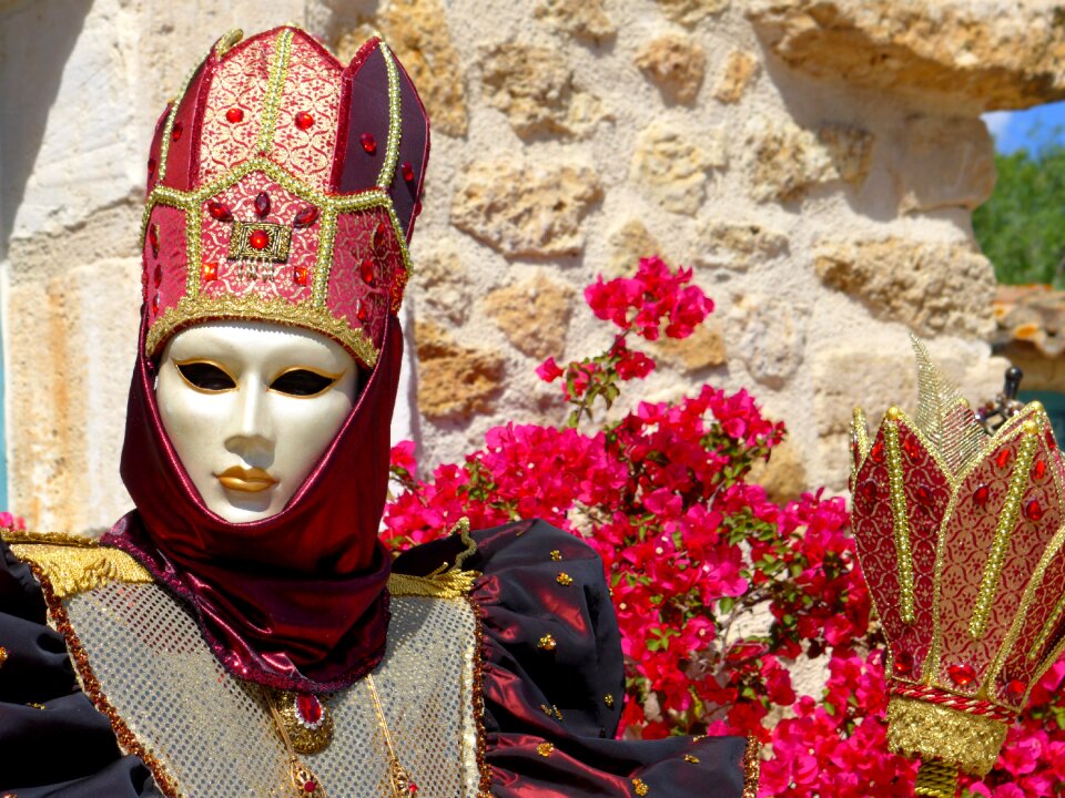 Mask of venice carnival venice