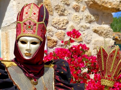 Mask of venice carnival venice