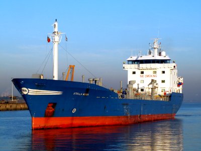 Stella Wega, at the Berendrecht lock, Antwerp, Belgium 22-Sep-2005