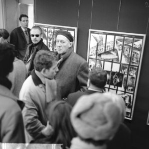 Tentoonstelling van tekeningen in gevangenis Burgos te Spanje van Agostin Ibarro, Bestanddeelnr 916-0798